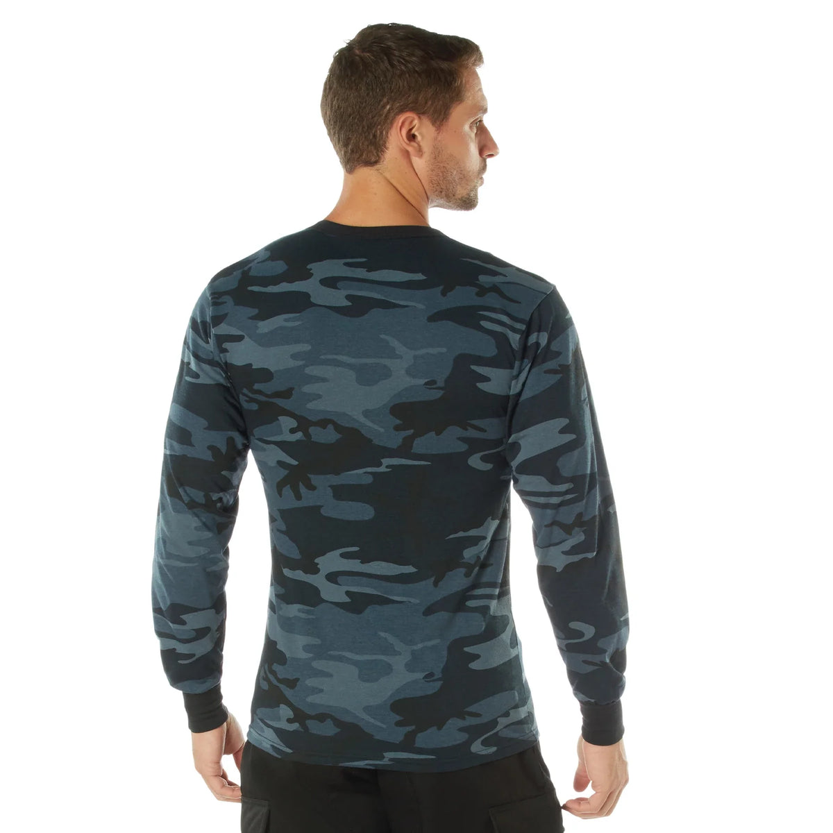 Long Sleeve Color Camo T-shirt
