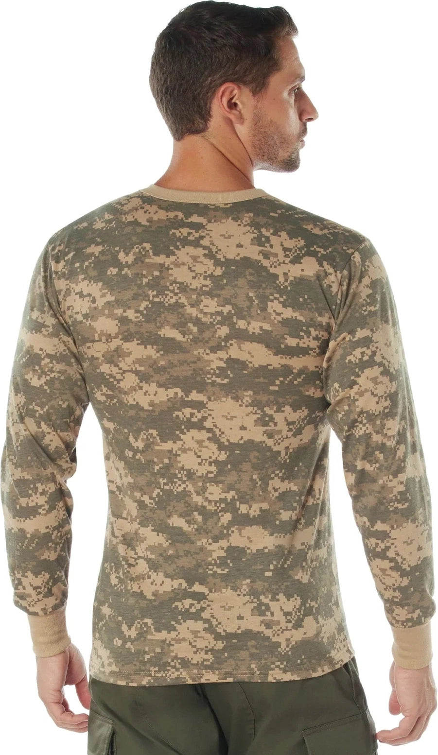 Long Sleeve Digital Camo T-shirt