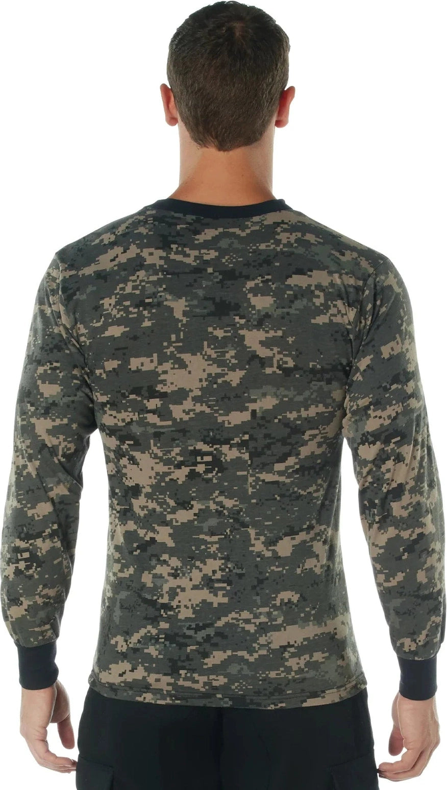 Long Sleeve Digital Camo T-shirt