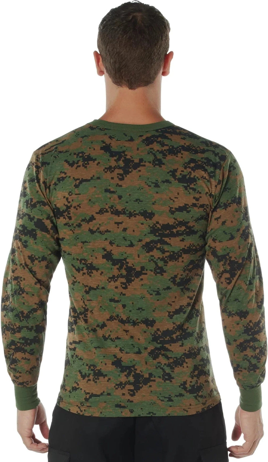 Long Sleeve Digital Camo T-shirt
