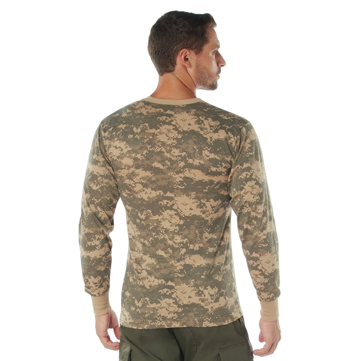 Long Sleeve Digital Camo T-shirt