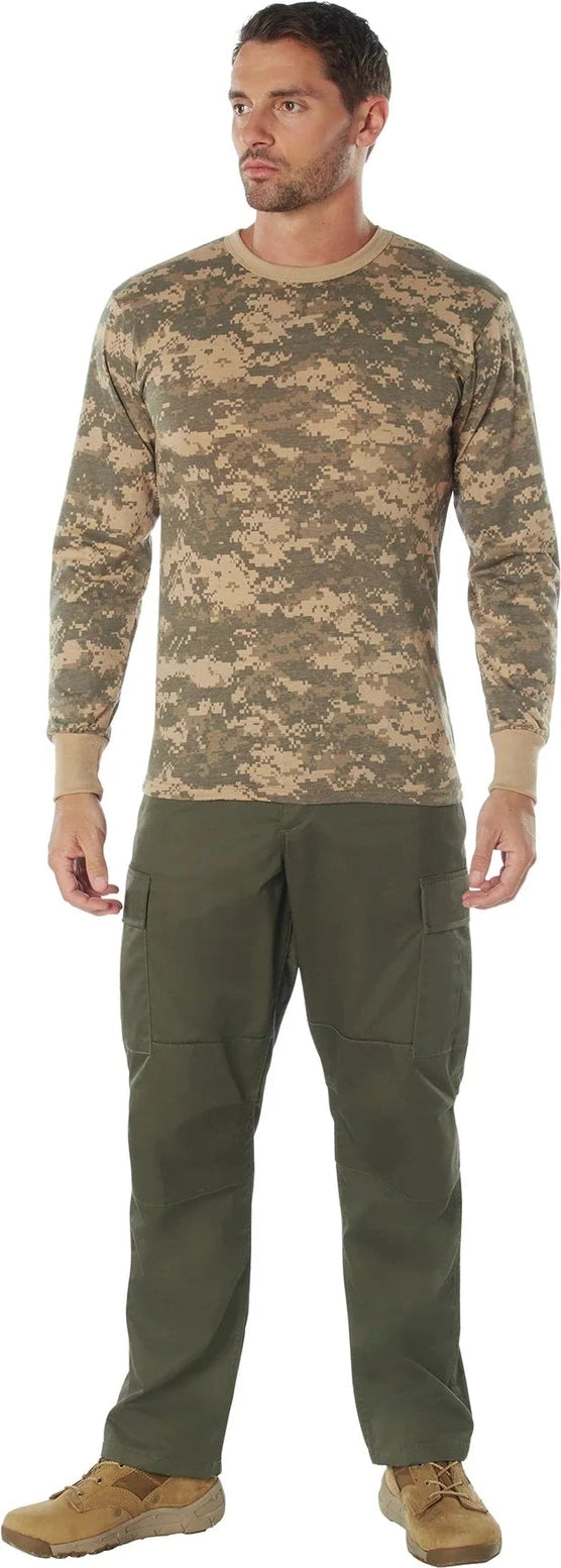 Long Sleeve Digital Camo T-shirt