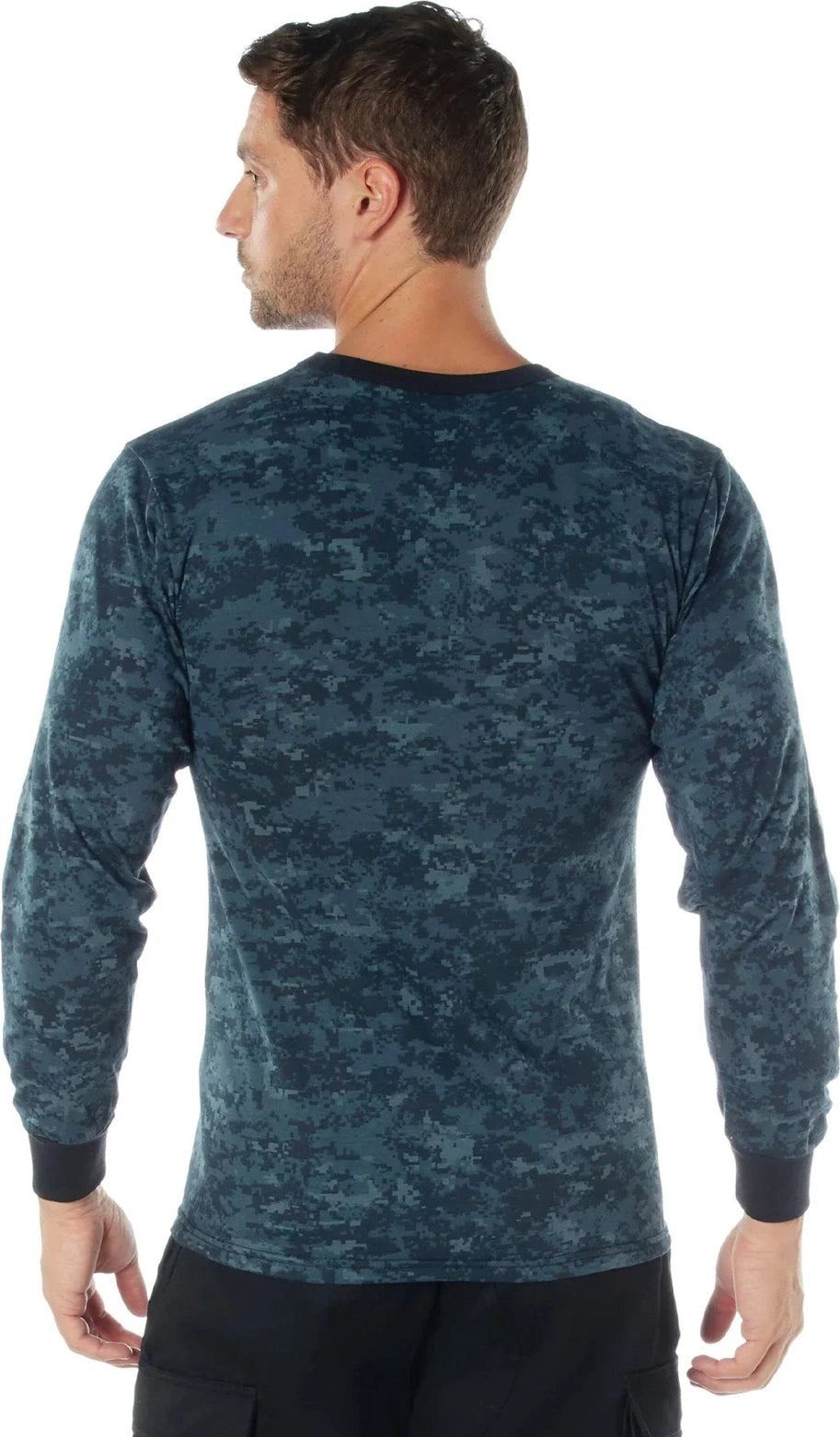 Long Sleeve Digital Camo T-shirt