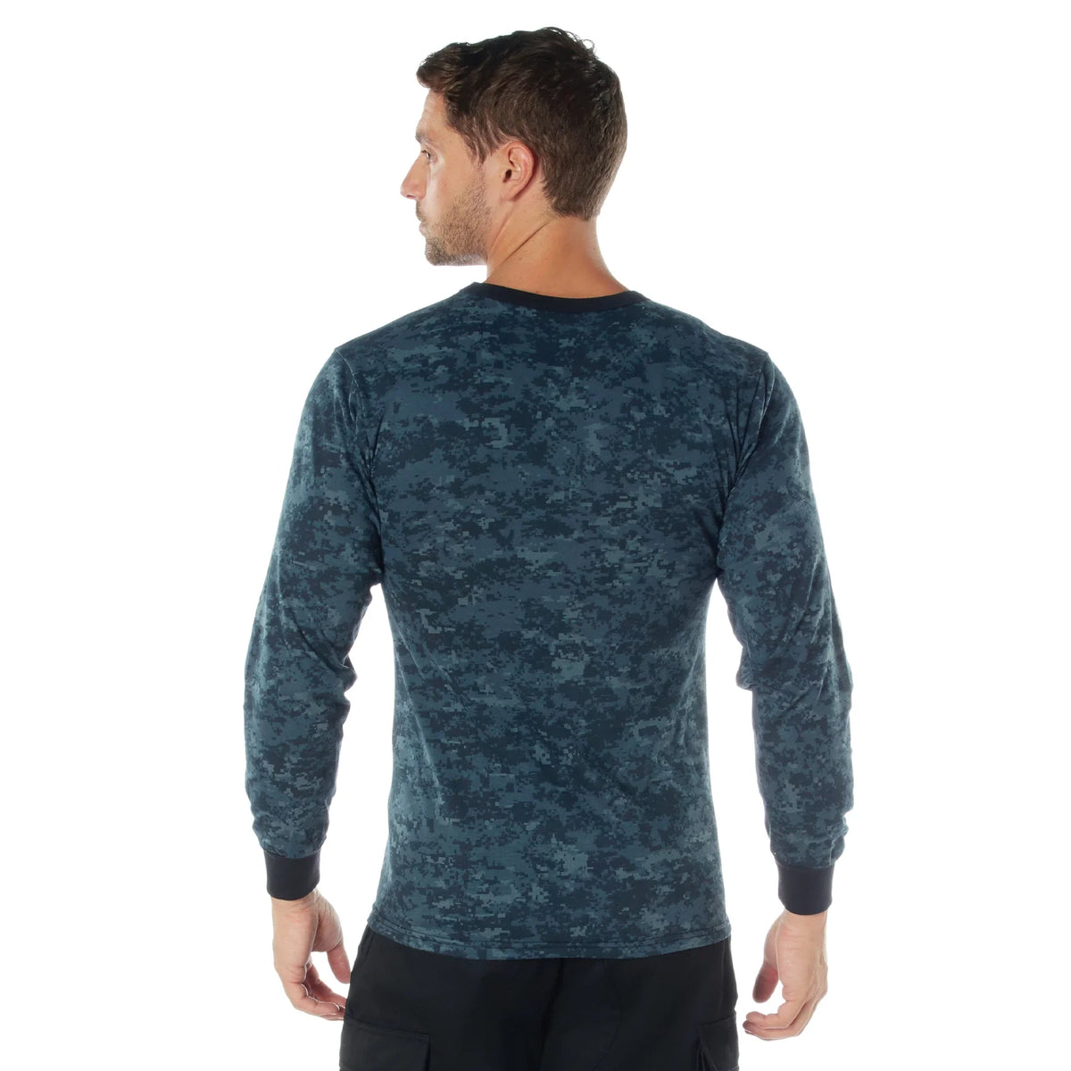 Long Sleeve Digital Camo T-shirt
