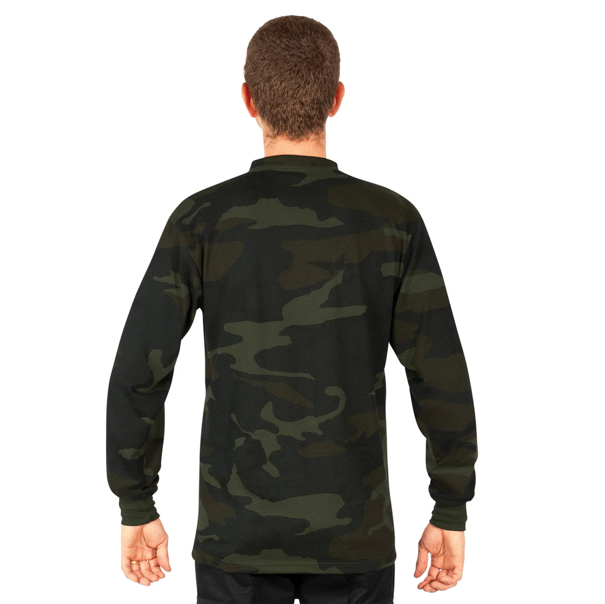 Long Sleeve Henley T-shirt