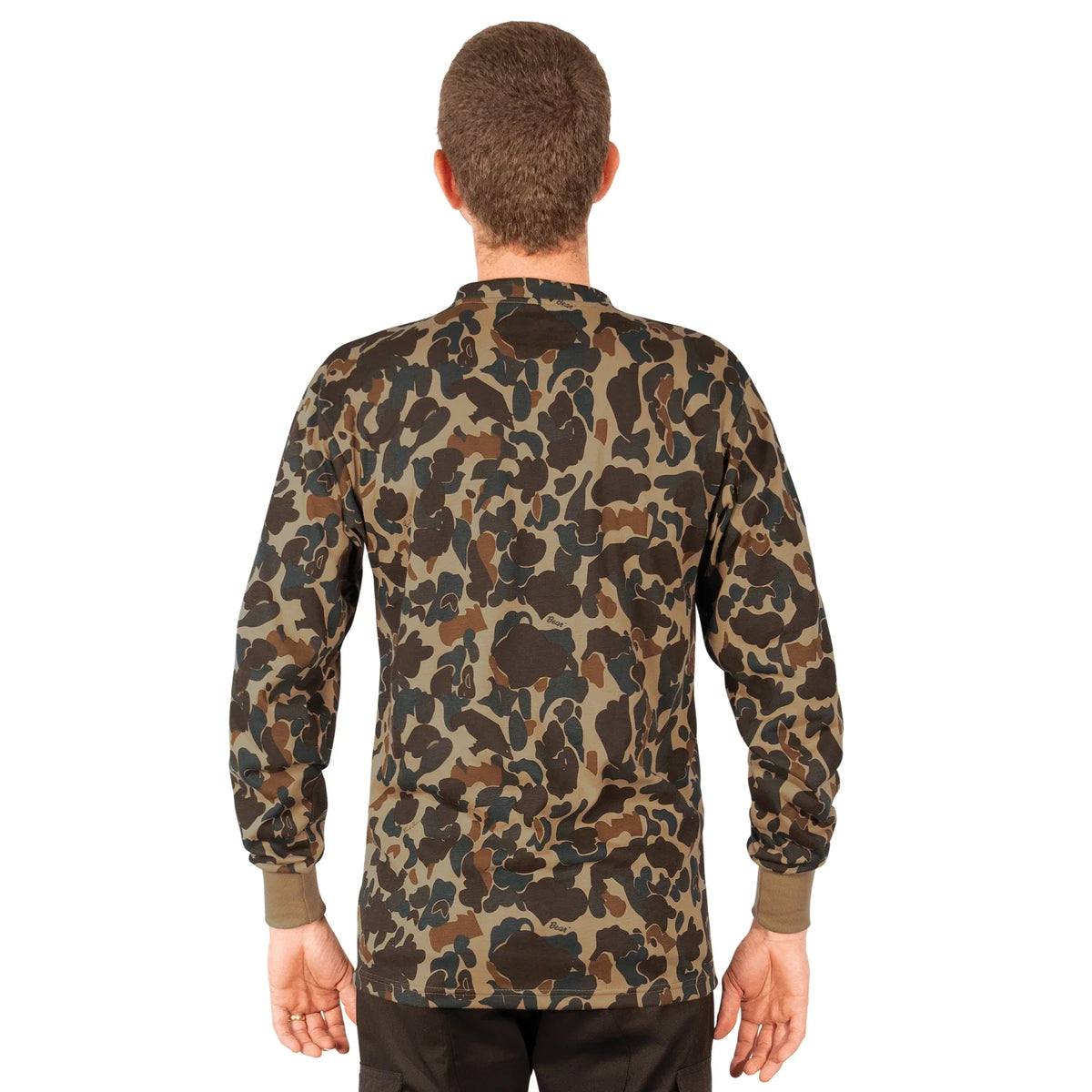 Long Sleeve Henley T-shirt