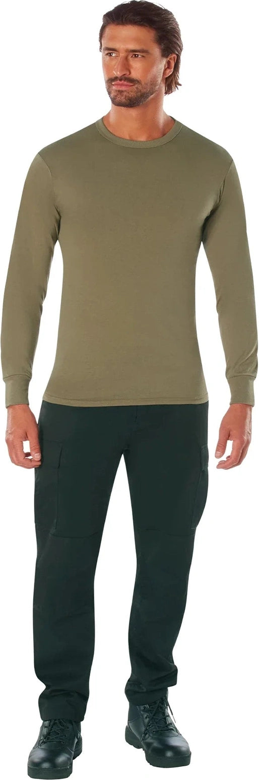 Long Sleeve Solid T-shirt