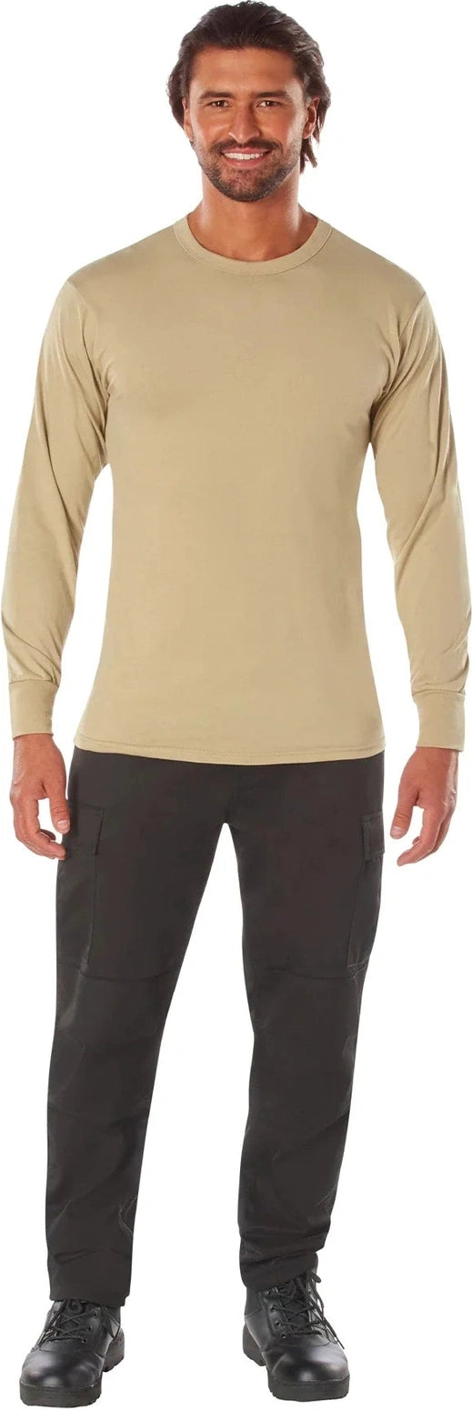 Long Sleeve Solid T-shirt