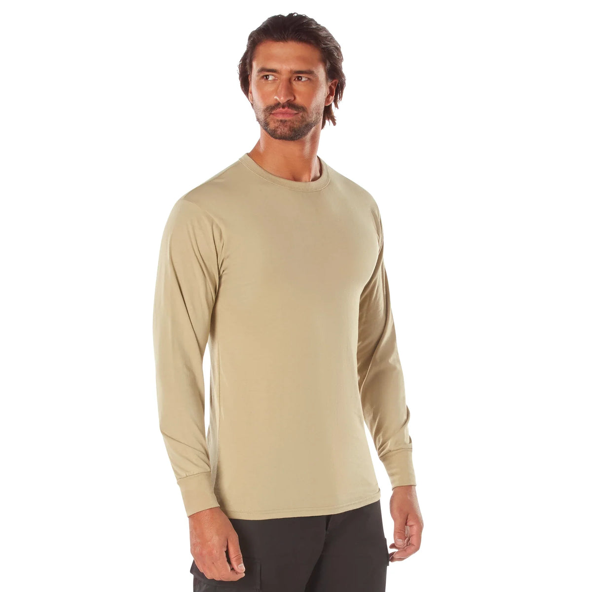Long Sleeve Solid T-shirt