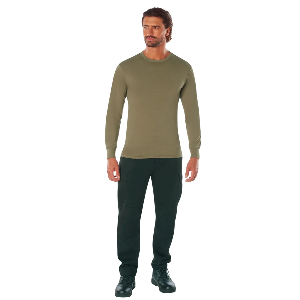 Long Sleeve Solid T-shirt