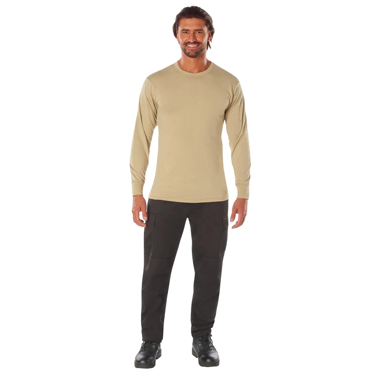 Long Sleeve Solid T-shirt