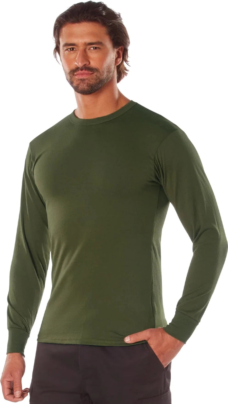 Long Sleeve Solid T-shirt