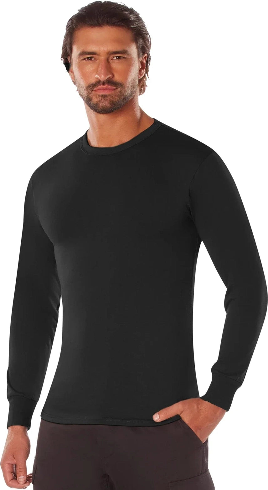 Long Sleeve Solid T-shirt