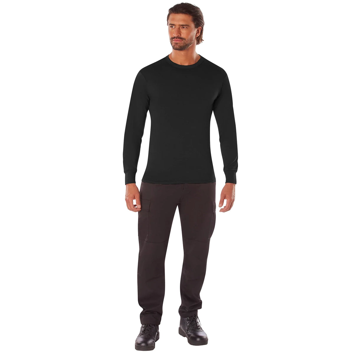 Long Sleeve Solid T-shirt
