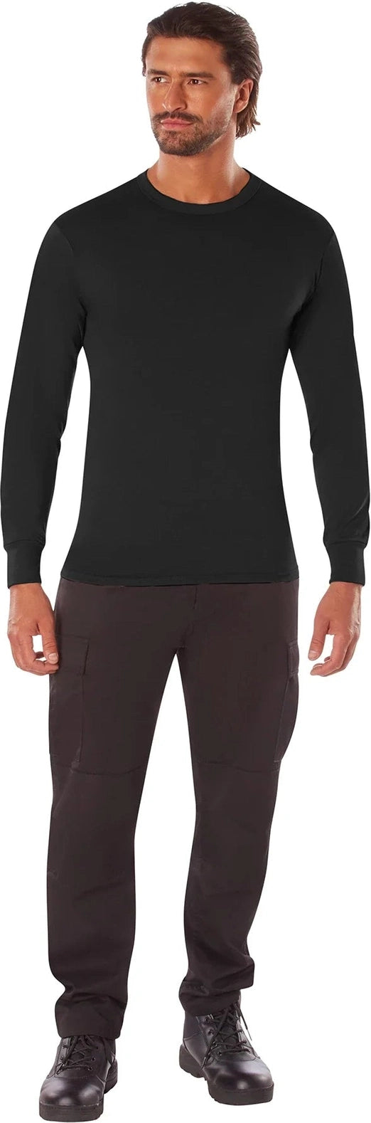Long Sleeve Solid T-shirt