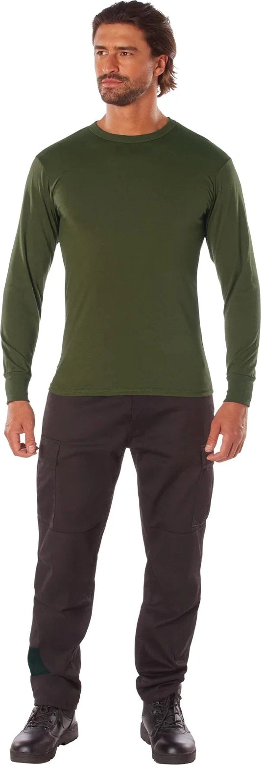 Long Sleeve Solid T-shirt