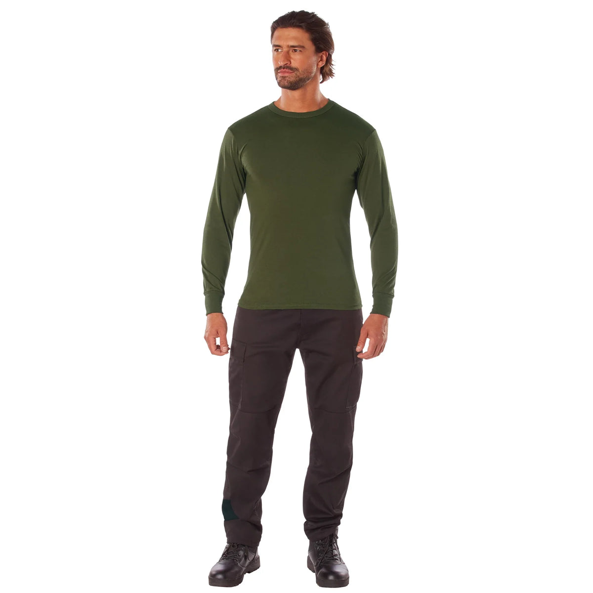 Long Sleeve Solid T-shirt