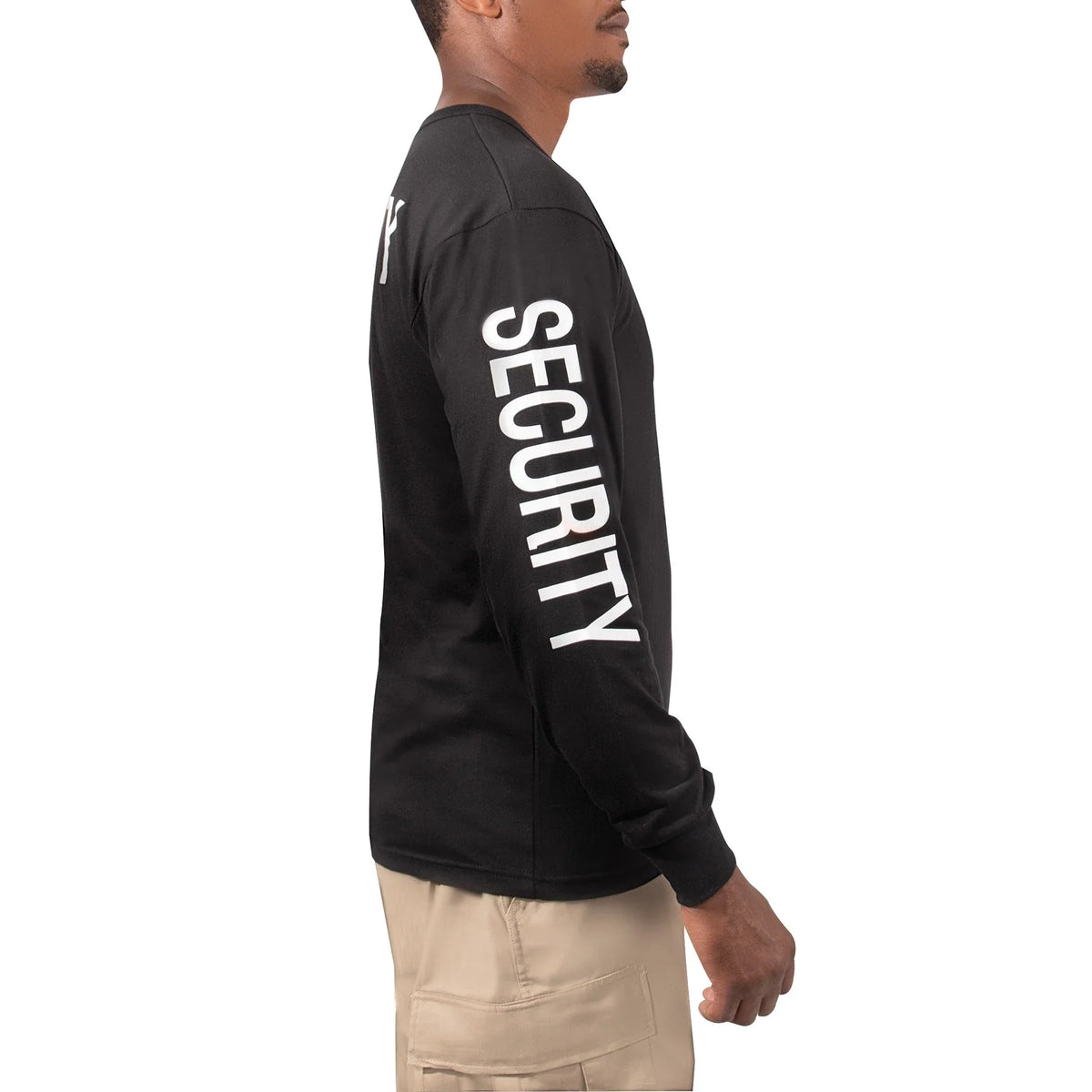 Long Sleeve Two-sided Security T-shirt