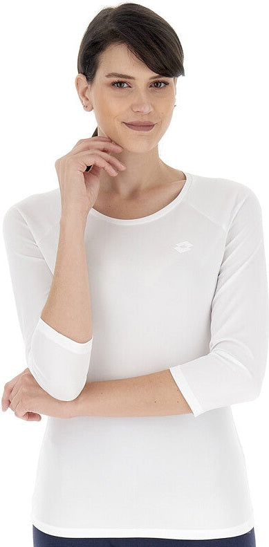 Lotto Core Ii Long Sleeve Tee (w) (white)