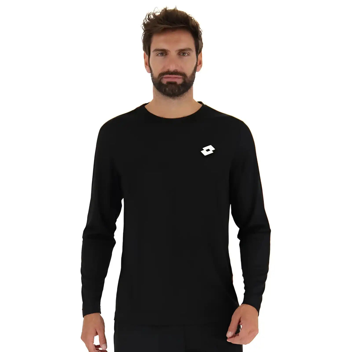 Lotto Core Longsleeve Tee - Black