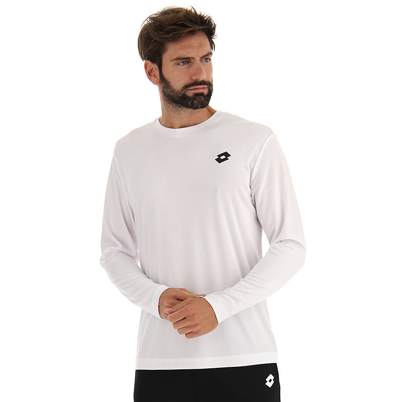 Lotto Core Longsleeve Tee (m)(white) - Wht / s