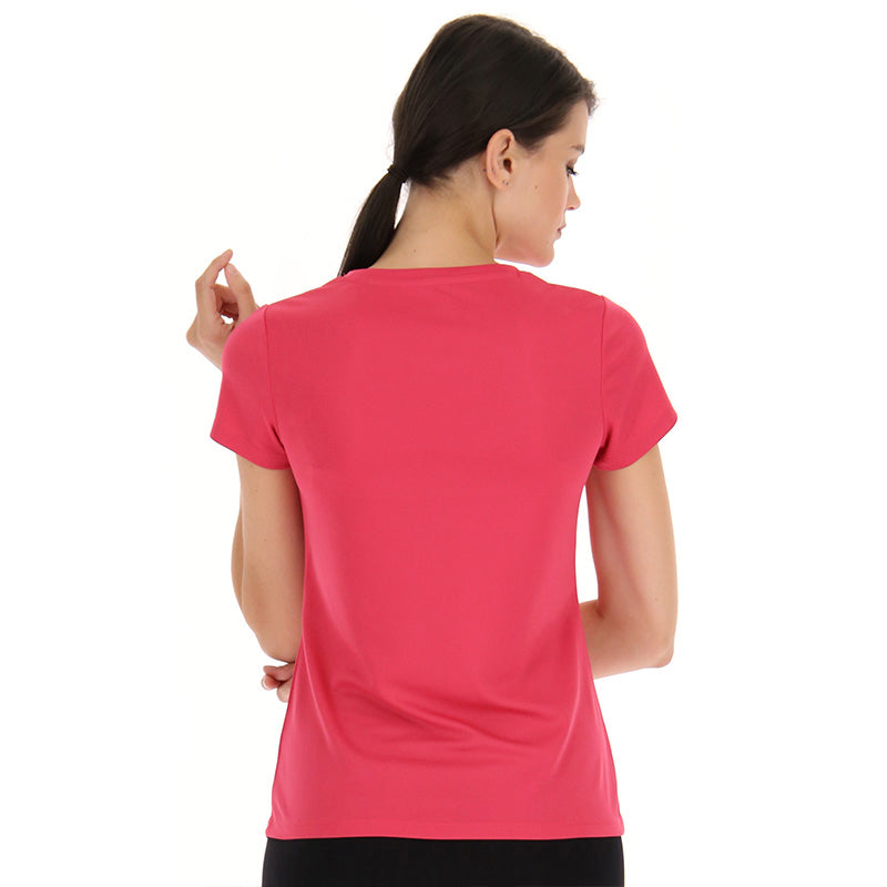 Lotto Core Tee (w)(pink)