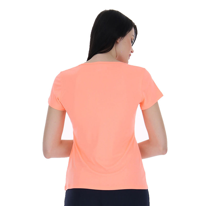 Lotto Core Tee (w)(pink)