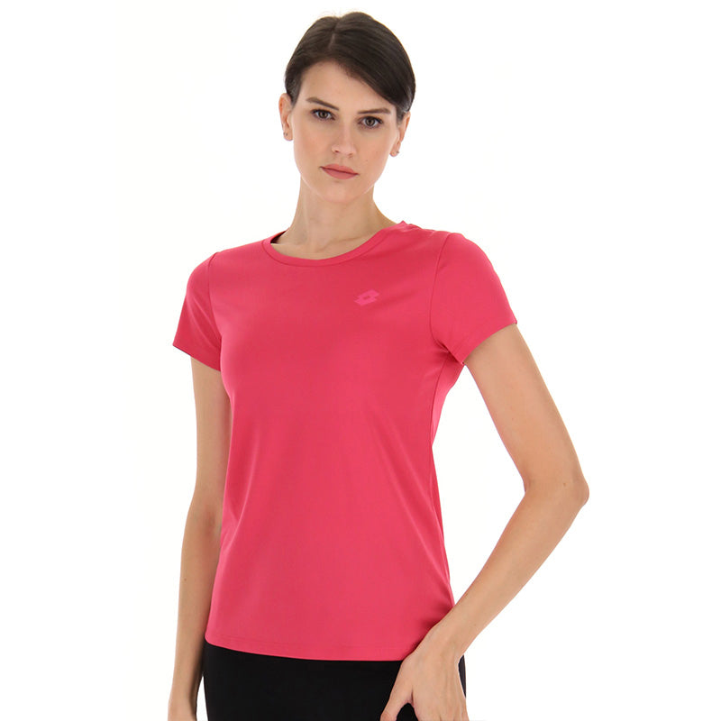 Lotto Core Tee (w)(pink)