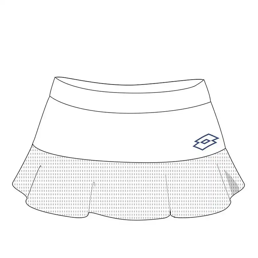 Lotto Girls Squadra Iii Skirt - White