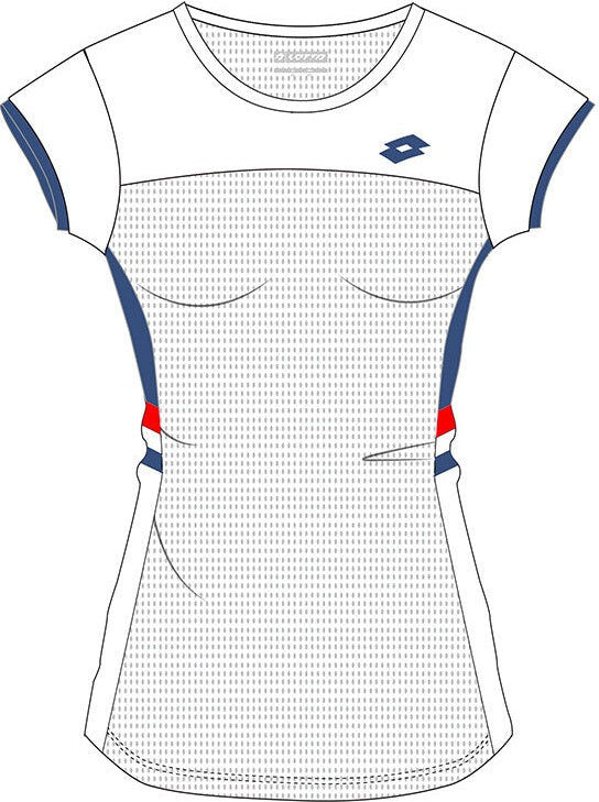 Lotto Girls Squadra Iii Tee - White