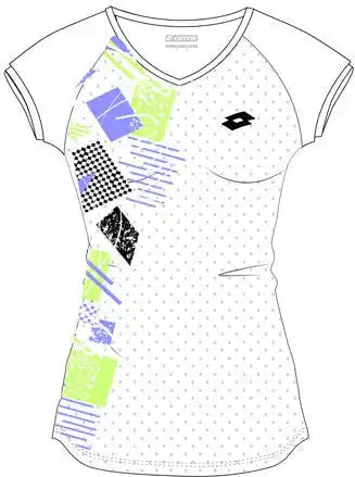 Lotto Girls Tech 1 D5 Tee White