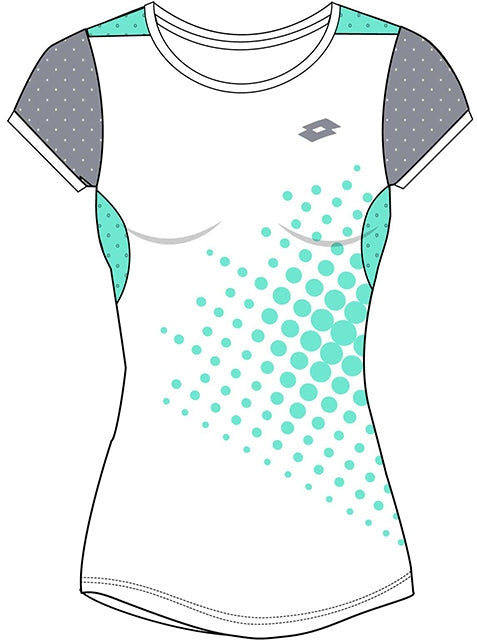 Lotto Girls Top Ten Iv Tee 1 (white)