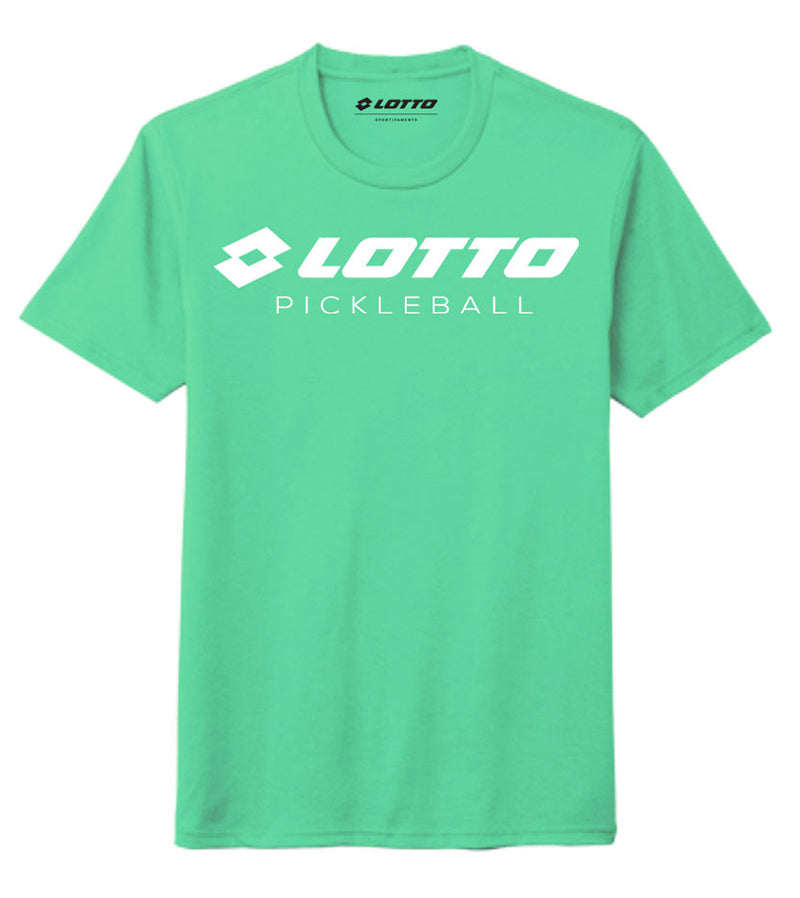 Lotto Pickleball Tee (m) (mint) - Grn / s