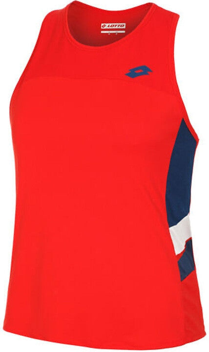 Lotto Squadra Iii Tank Women’s - Red - Ladies Xl
