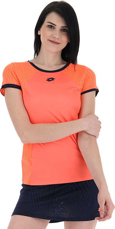 Lotto Superrapida Pickleball v Tee (w) (orange)