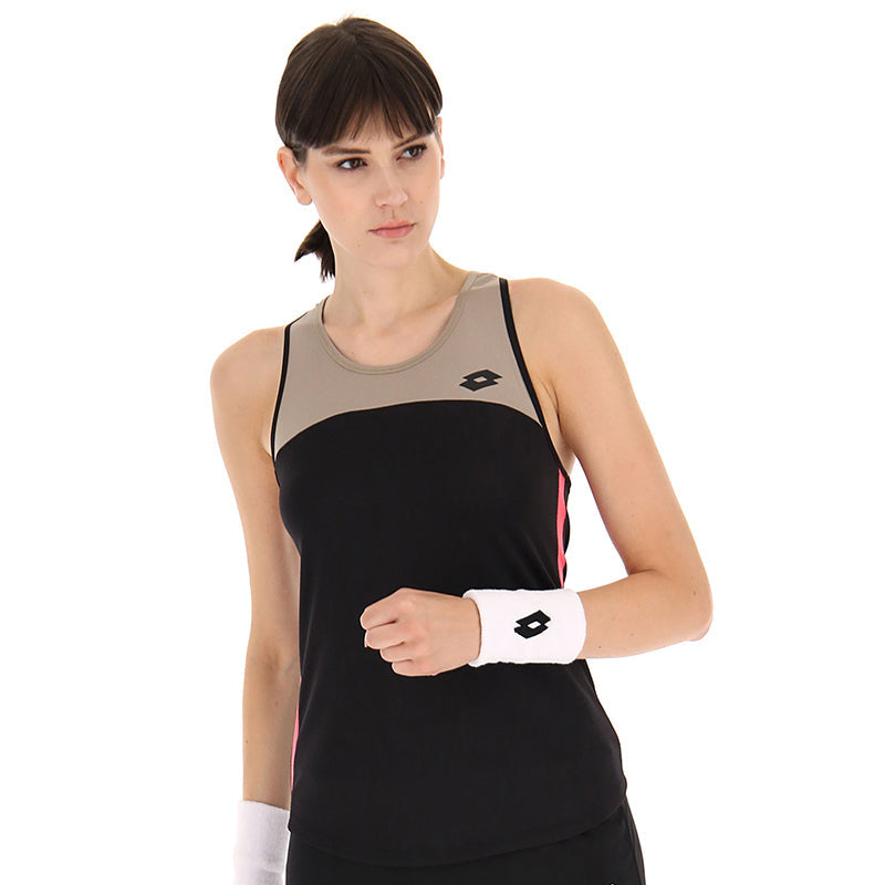 Lotto Superrapida Pickleball Vi Tank (w) - Blk / Xs
