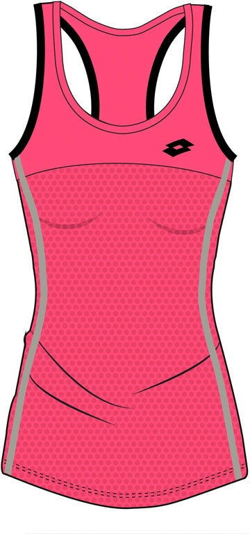 Lotto Superrapida Pickleball Vi Tank Women’s - Pink - Ladies Xs