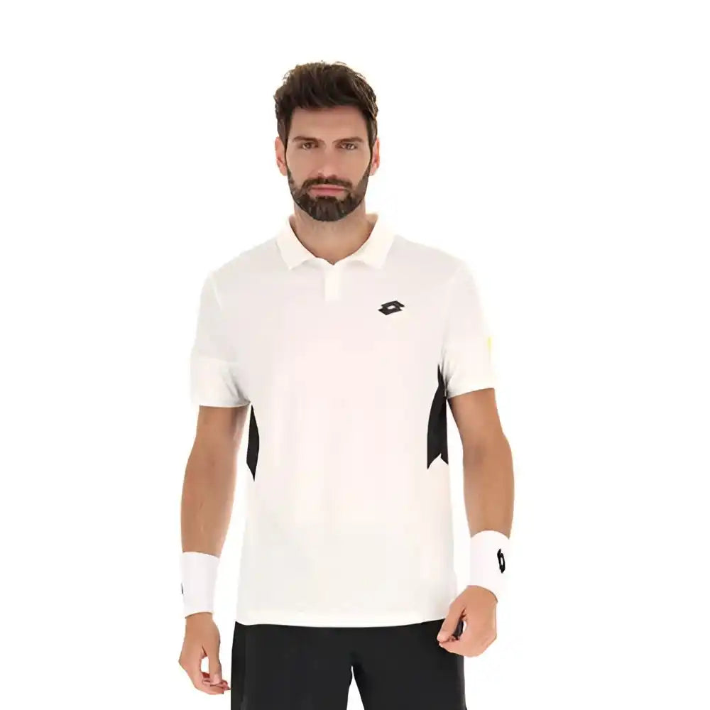Lotto Tech 1 D1 Polo Men’s - White Green - Adult s
