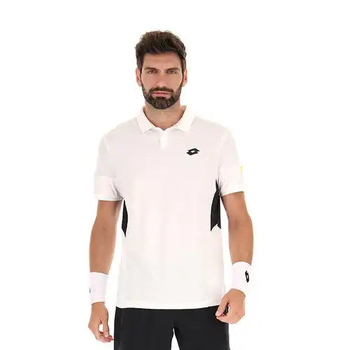 Lotto Tech 1 D1 Polo Men’s White Green / Adult s