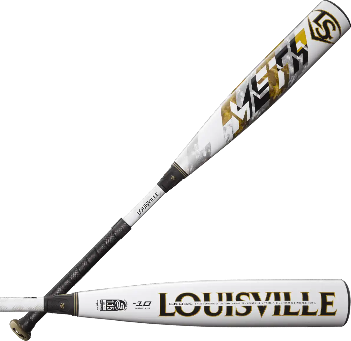 Louisville Slugger 2024 Meta Ltd (-10) Usssa Bat Wbl2821010 - Black White