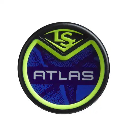 Louisville Slugger 2025 Atlas Neon Energy (-3) Bbcor Bat Wbl4164010 - Green Purple