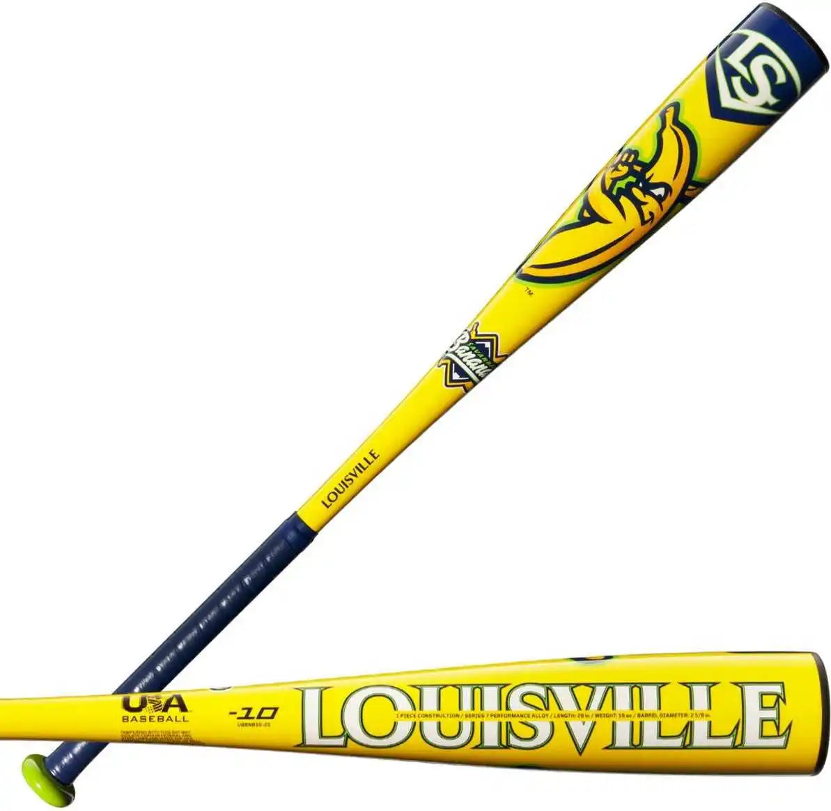 Louisville Slugger 2025 Bananas (-10) Usa Approved Bat Wbl4090010 - Black Yellow