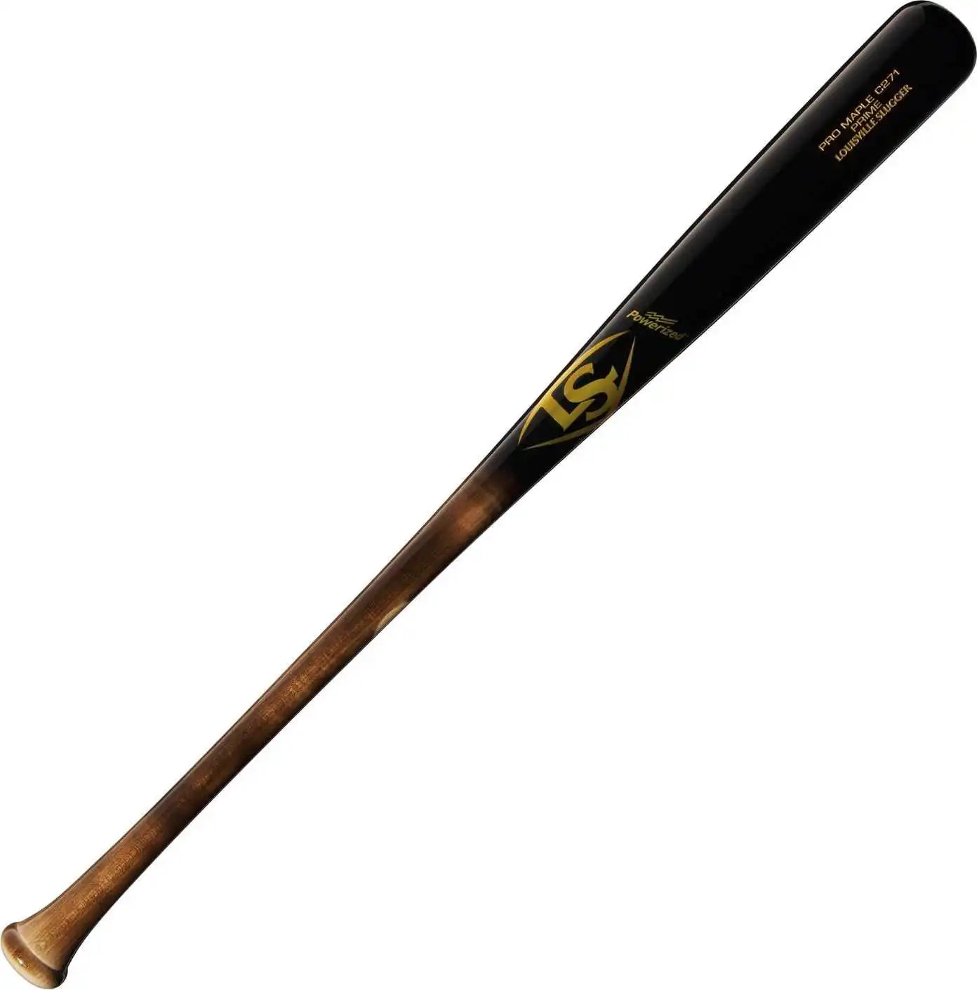 Louisville Slugger 2025 C271 Prime Maple Bat - Brown Flame Black