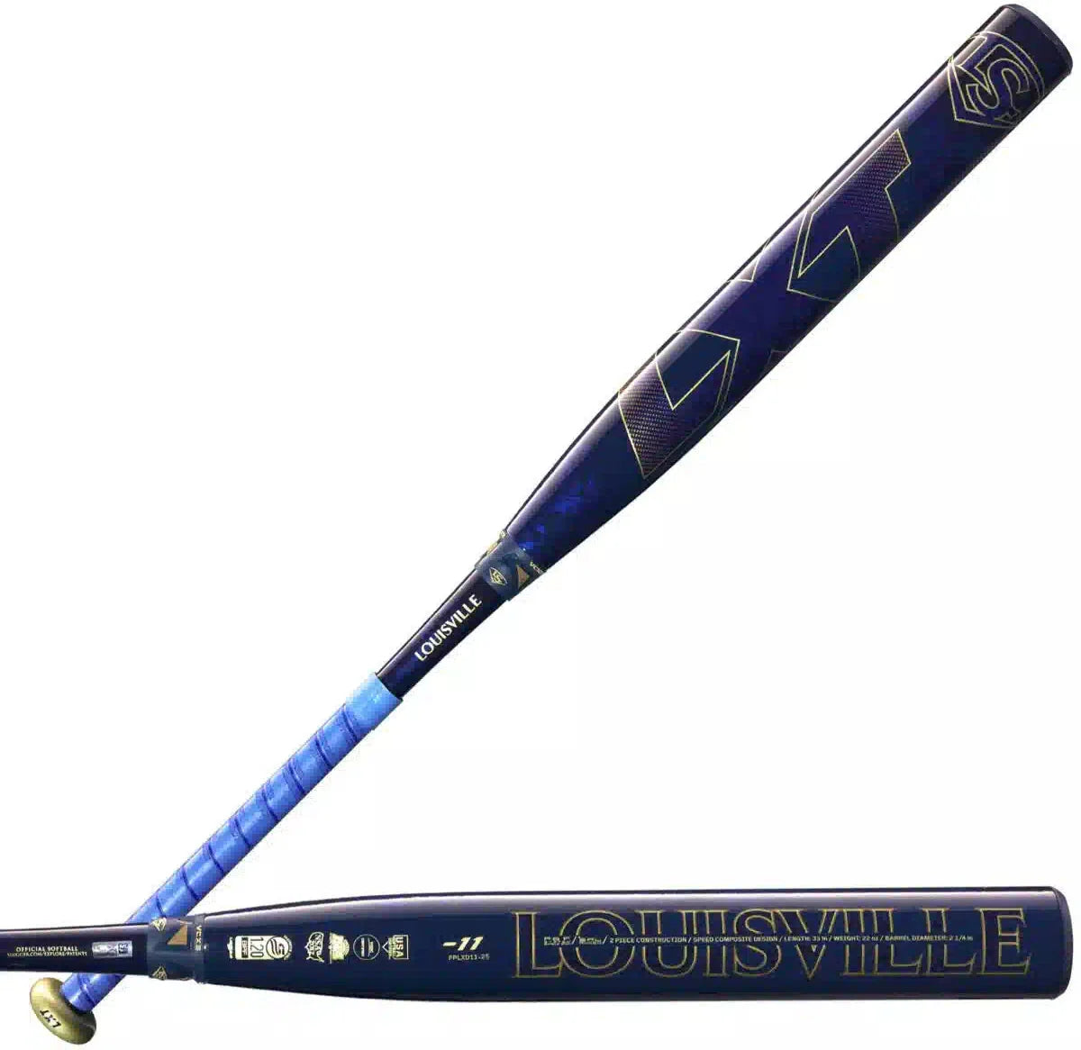Louisville Slugger 2025 Lxt (-11) Fastpitch Bat Wbl2993010 - Navy Black