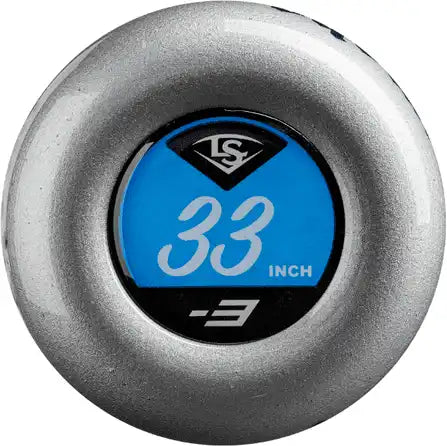Louisville Slugger 2025 Omaha (-3) Bbcor 2 5/8’’ Bat - Black Blue