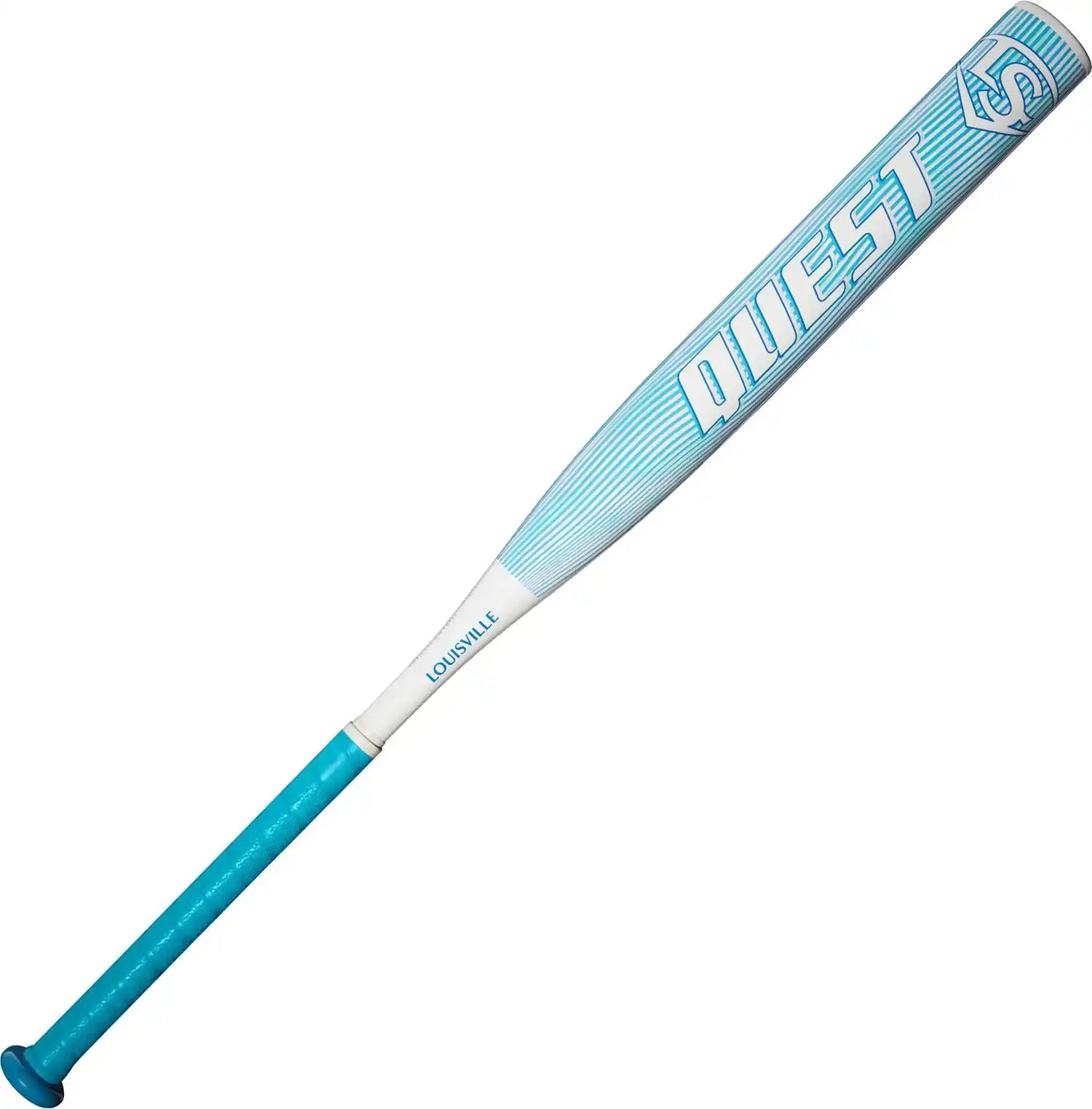 Louisville Slugger 2025 Quest (-12) Fastpitch Bat Wbl2987010 - Light Blue White