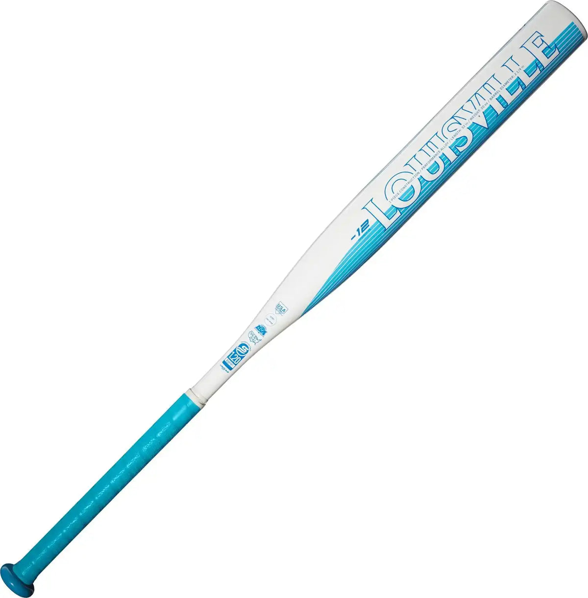 Louisville Slugger 2025 Quest (-12) Fastpitch Bat Wbl2987010 - Light Blue White
