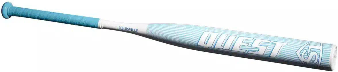 Louisville Slugger 2025 Quest (-12) Fastpitch Softball Bat Wbl2987010 - Black White Green