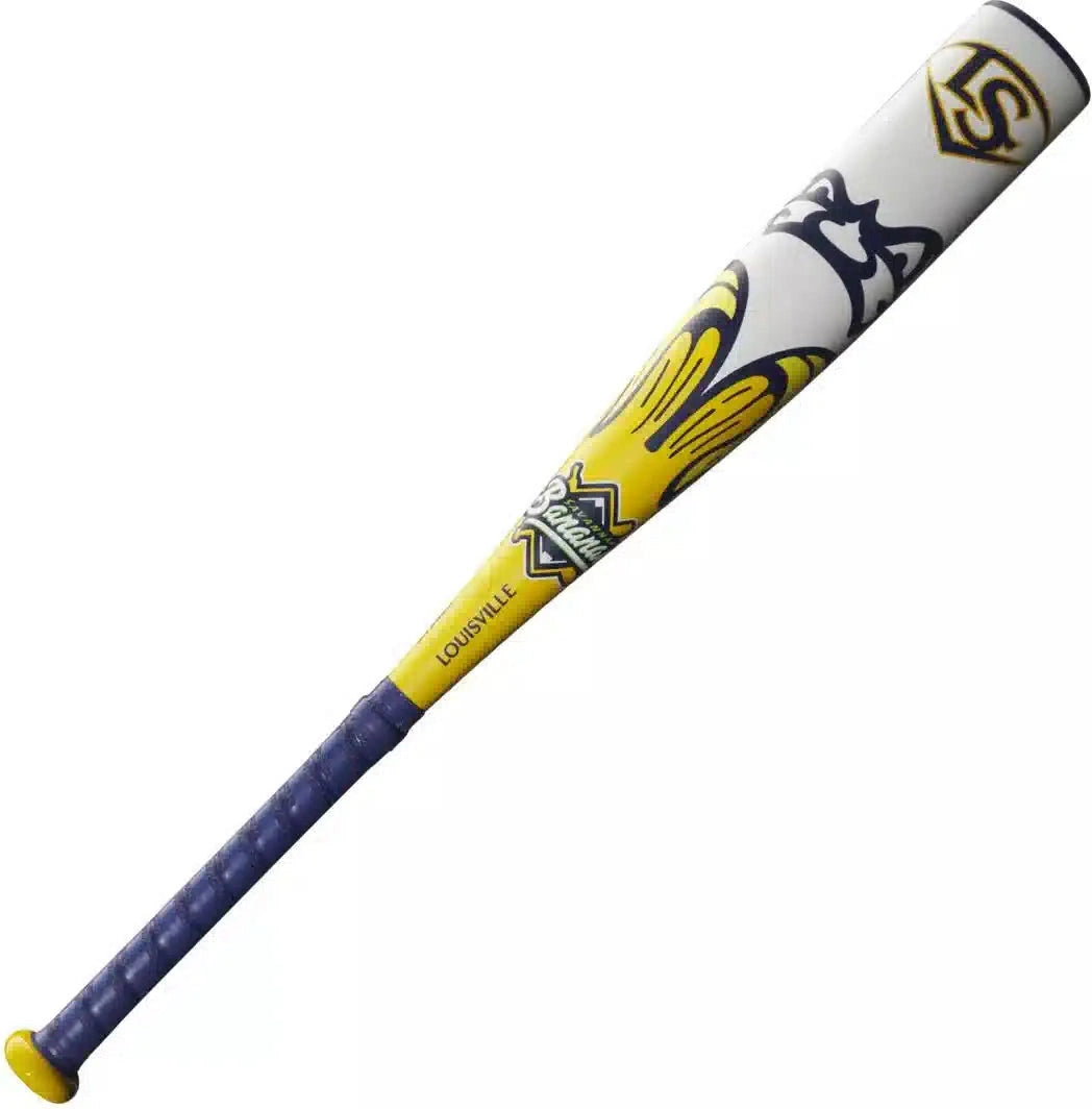 Louisville Slugger 2025 Savannah Bananas Jbb 2 3/4’’ (-10) Sl Usssa Baseball Bat Wbl4006010 - Black Yellow White