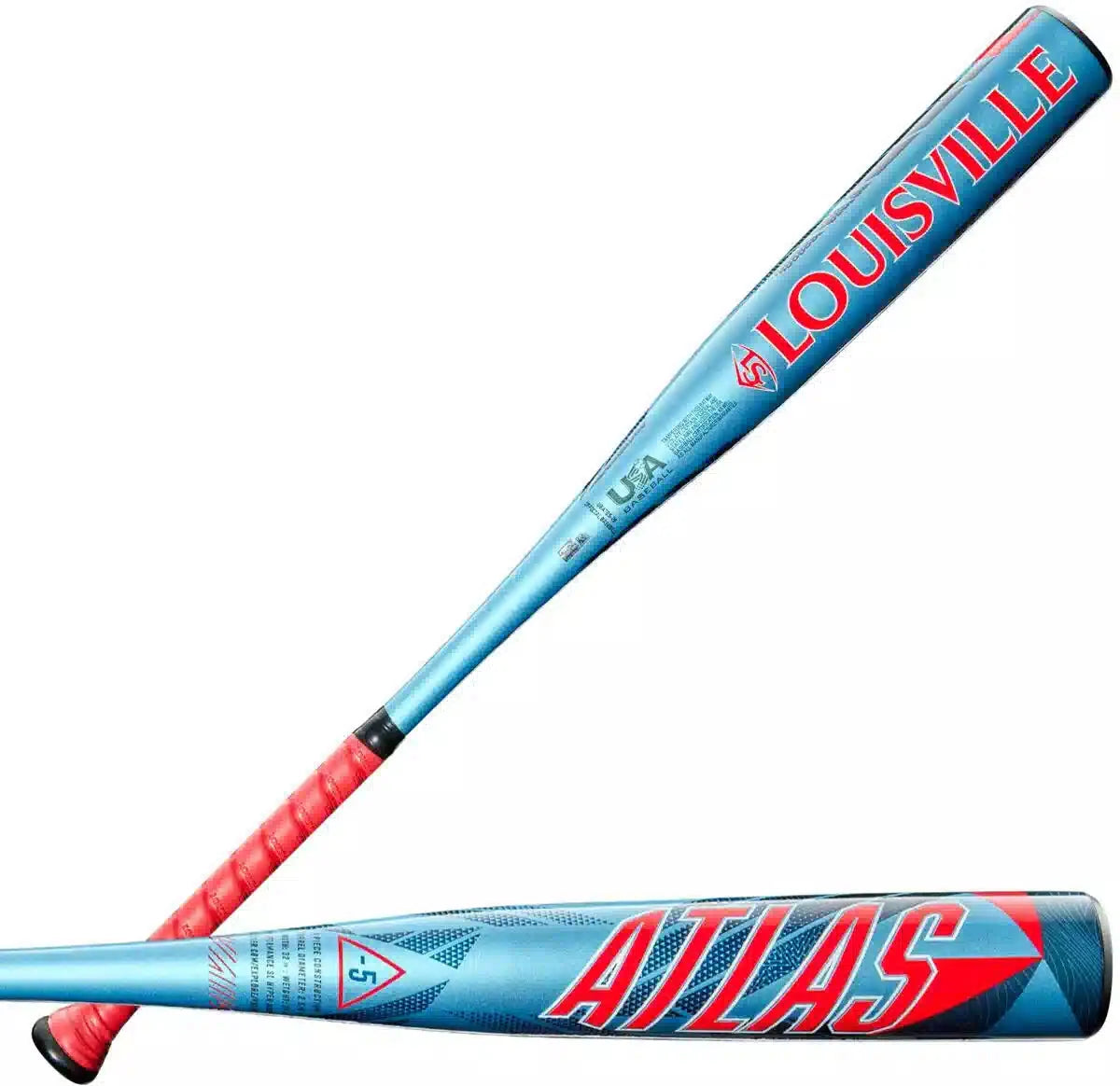 Louisville Slugger 2026 Atlas (-5) Usa Baseball Bat Wbl4166010 - Black Natural